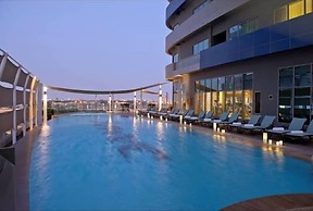 Damac Mall Street near Burj Khalifa