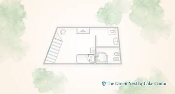 The Green Nest by Lake Como