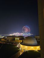 Stylish 1BR with Serene Sea View