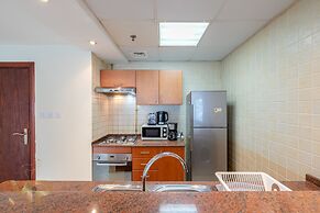 Marco Polo - Spacious 1 BR with balcony in Dubai Marina