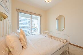 Marco Polo - Spacious 1 BR with balcony in Dubai Marina