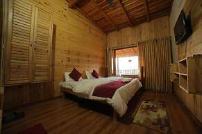 Goroomgo Wooden Umbrella Bhimtal
