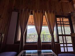 Goroomgo Wooden Umbrella Bhimtal