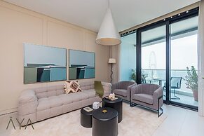 Aya - Beachfront Bliss 2BR Haven at The Beach Residences