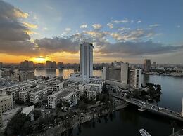 Garden city Nile view apartment