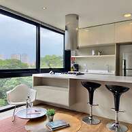 w Captivating 1BR in El Poblado