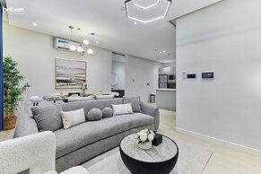 bnbmehomes - Pvt Rooftop in Al Malqa -C4