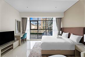 Studio Palm Jumeirah With Rooftop Pool and View