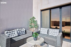 bnbmehomes-3B with Pvt Rooftop Bliss-A14