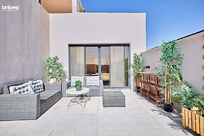 bnbmehomes-3B with Pvt Rooftop Bliss-A14