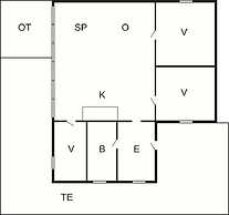 6 Person Holiday Home in Farso