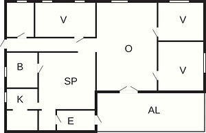 6 Person Holiday Home in Munso