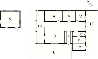 6 Person Holiday Home in Idestrup