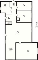 6 Person Holiday Home in Jerup
