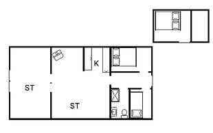 4 Person Holiday Home in Hemmet