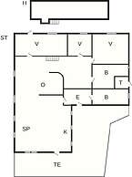 12 Person Holiday Home in Snedsted