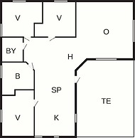 6 Person Holiday Home in Thyholm