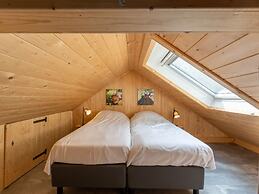 Forest Lodge in Nature With Pond Views
