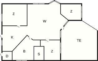 6 Person Holiday Home in Graested