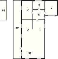 5 Person Holiday Home in Asaa