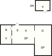 6 Person Holiday Home in Lottorp