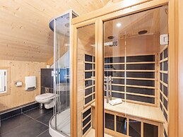 Spacious Chalet With IR Sauna and Whirlpool
