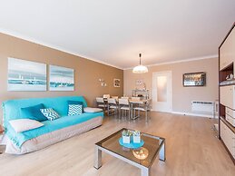 Apartment Near Belgian Coast With Sea View