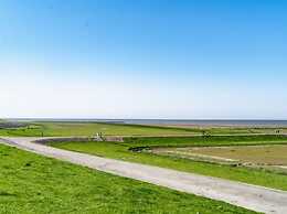 Cottage by Wadden Sea With Scenic Views