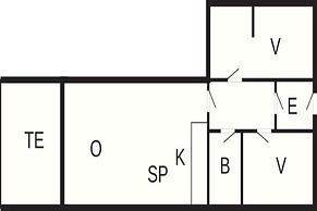 6 Person Holiday Park Home in Glesborg