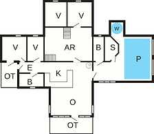 14 Person Holiday Home in Vaeggerlose