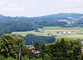 Ferienwohnung im Bayerischen Wald mit Terrasse