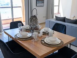 Stunning 1BR Apt City View JBR Beach by Belvilla