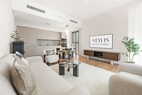 Stayis- Luxurious 2 BR near Burj Khalifa
