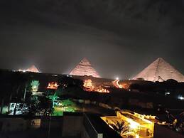 Middle East pyramids view