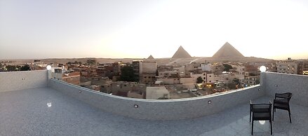 Middle East pyramids view