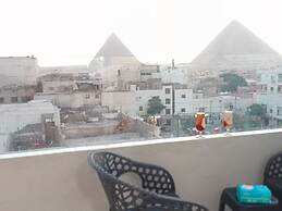 Middle East pyramids view