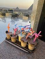 Middle East pyramids view