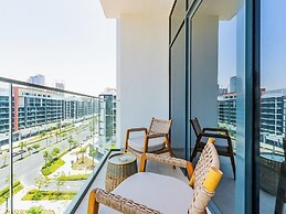 Condo With Burj Khalifa View In City