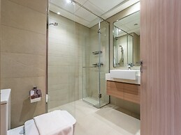 Condo With Burj Khalifa View In City