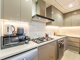Condo With Burj Khalifa View In City