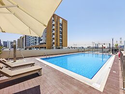 Condo With Burj Khalifa View In City