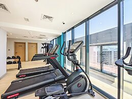 Condo With Burj Khalifa View In City