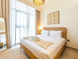 Condo With Burj Khalifa View In City