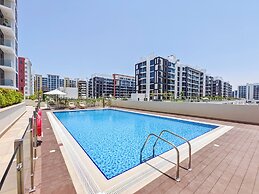 Condo With Burj Khalifa View In City
