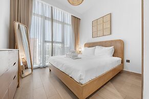 Condo With Burj Khalifa View In City