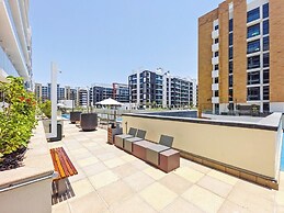 Condo With Burj Khalifa View In City