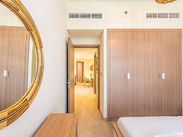 Condo With Burj Khalifa View In City
