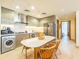 Condo With Burj Khalifa View In City