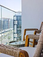Condo With Burj Khalifa View In City
