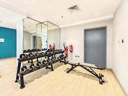 Condo With Burj Khalifa View In City